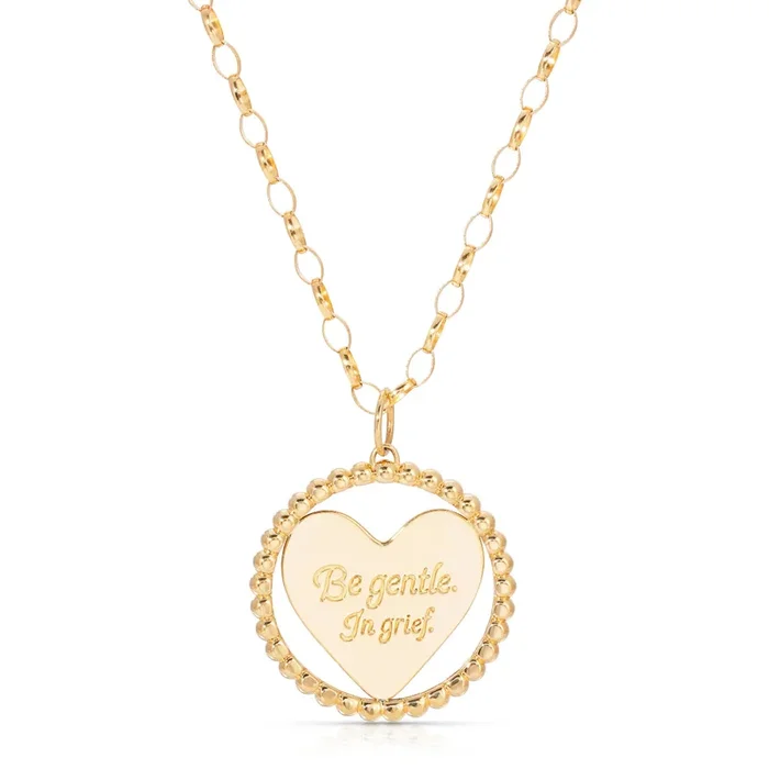 Be Gentle in Grief Necklace