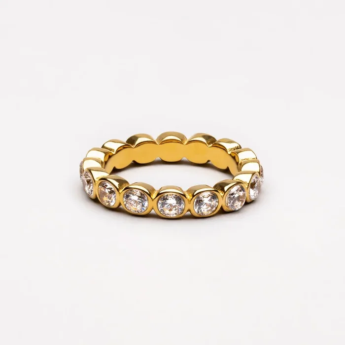 Beaded Sparkly Ring