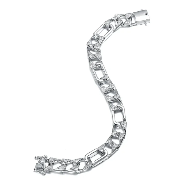 Belleville Chunky Chain Link Statement Bracelet