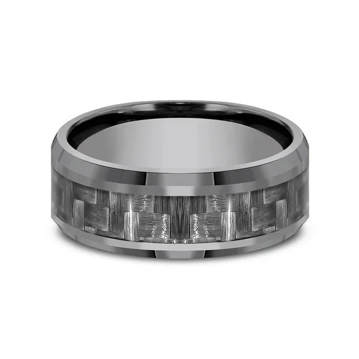 Benchmark® Carbon Fiber Tantalum Men’s Band