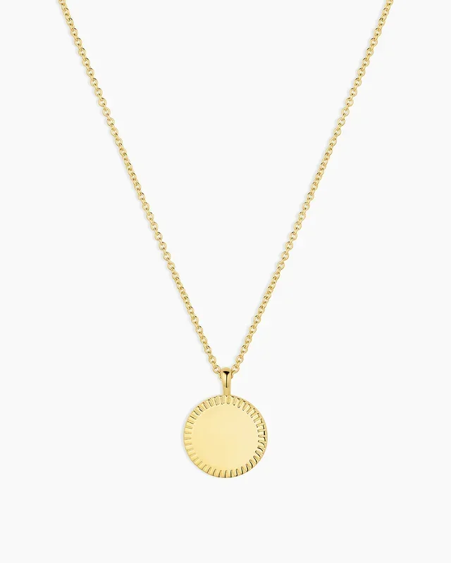 Bespoke Coin Necklace (gold)
