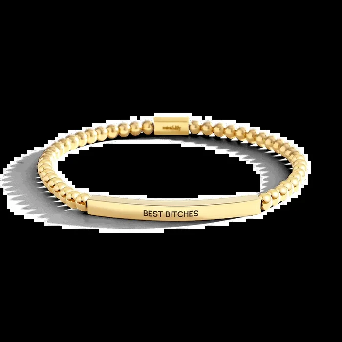 Best Bitches Beaded Inspire Bracelet