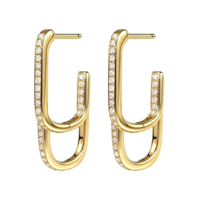 Bianca | Gold Plated Earrings