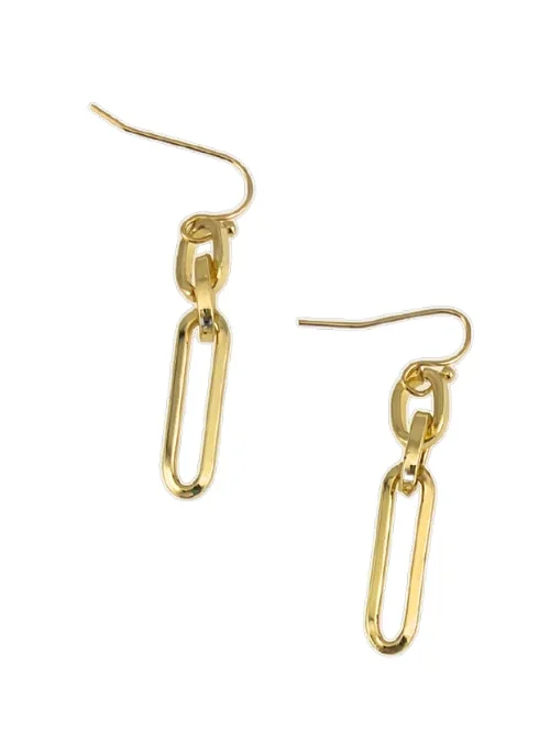 Bianca Paperclip Earrings
