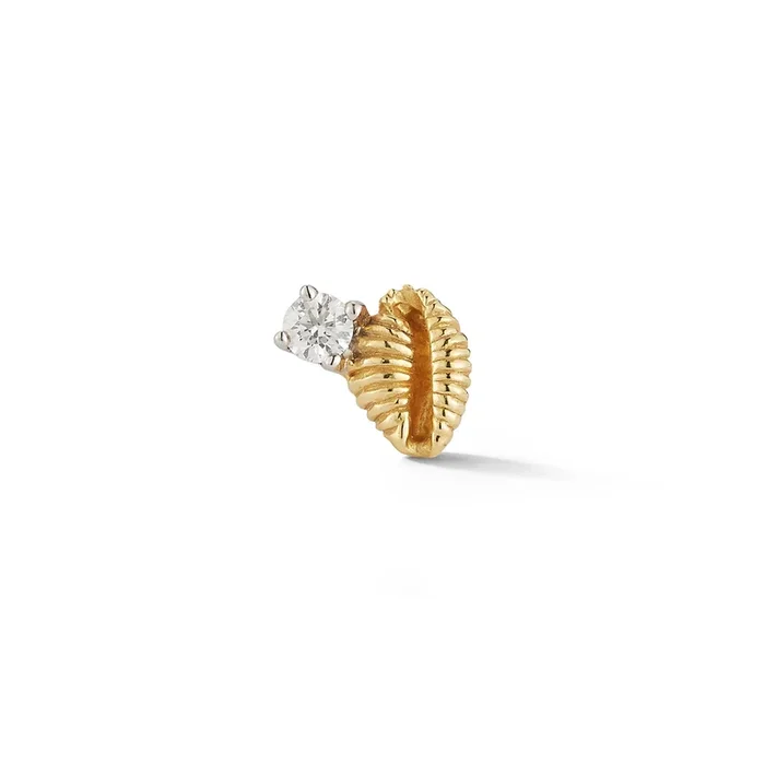 Bitsy Bean Stud with Diamond – Open