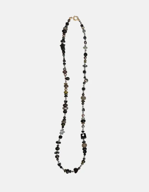 Black & Gray Cutie Necklace
