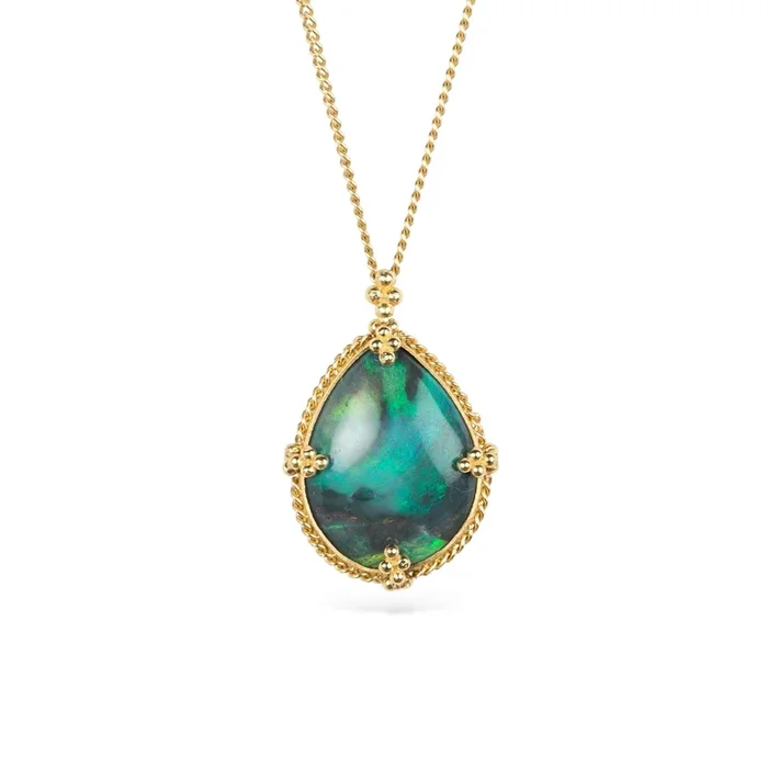 Black Opal Necklace