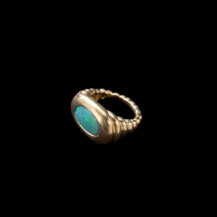 Black Opal Ridge Ring