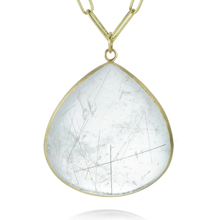 Black Rutilated Quartz Pendant (Pendant Only)