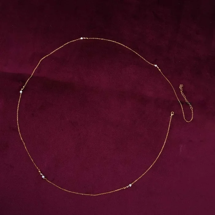Bling Pulse Diva Waist Chain | 18K Gold Vermeil Plated