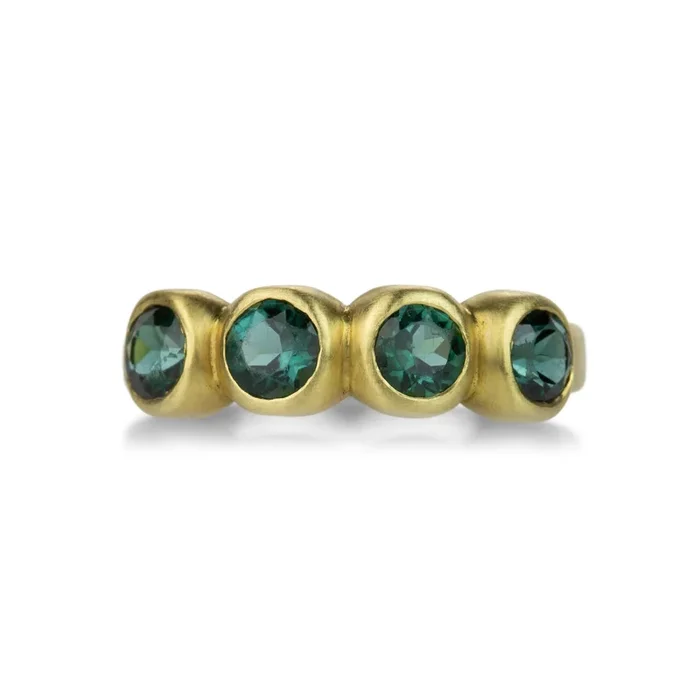 Blue Green Tourmaline Porch Skimmer Band