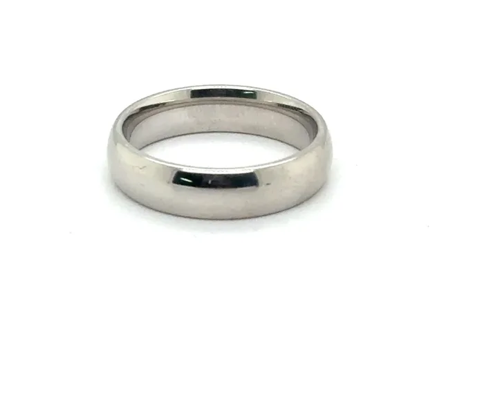 Bm 5Mm Sz 7 14Ktwg Benchmark Comfort Fit Wedding Band With Milgrain Edging 5.9Gr LCF35014KW07