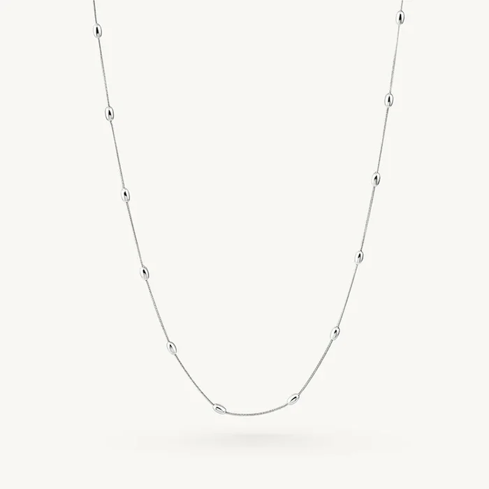 Bold Beaded Chain Necklace