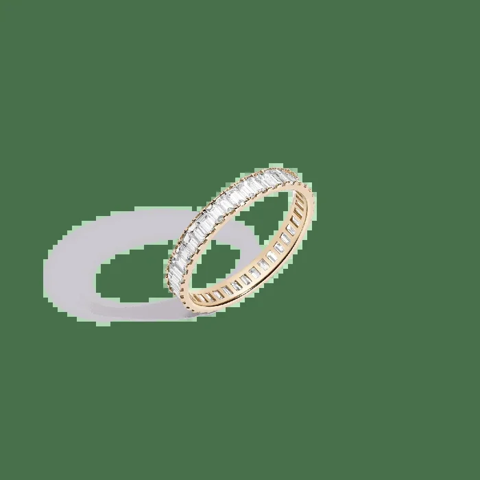 Bold Lab Grown Diamond Baguette Ring