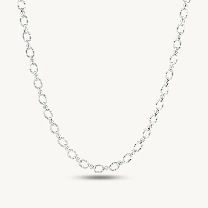 Bold Oval-Link Chain Necklace