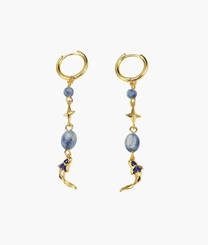 Boucles d’Oreilles Carpe Koï
