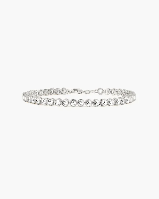 Bracelet Tennis Argenté