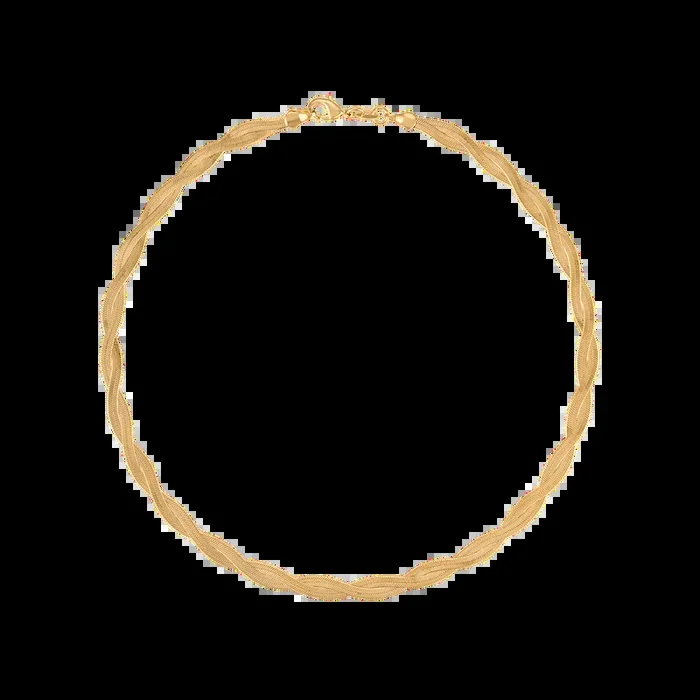 Braided Herringbone Necklace
