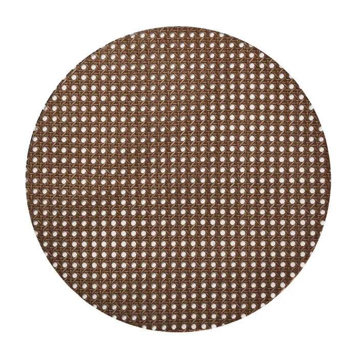 Brown Reed Placemats, Set of 4