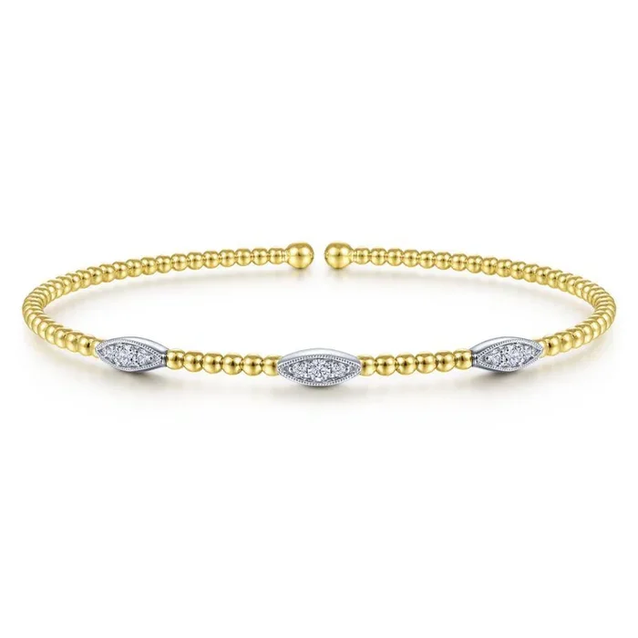Bujukan Diamond Station Cuff Bracelet