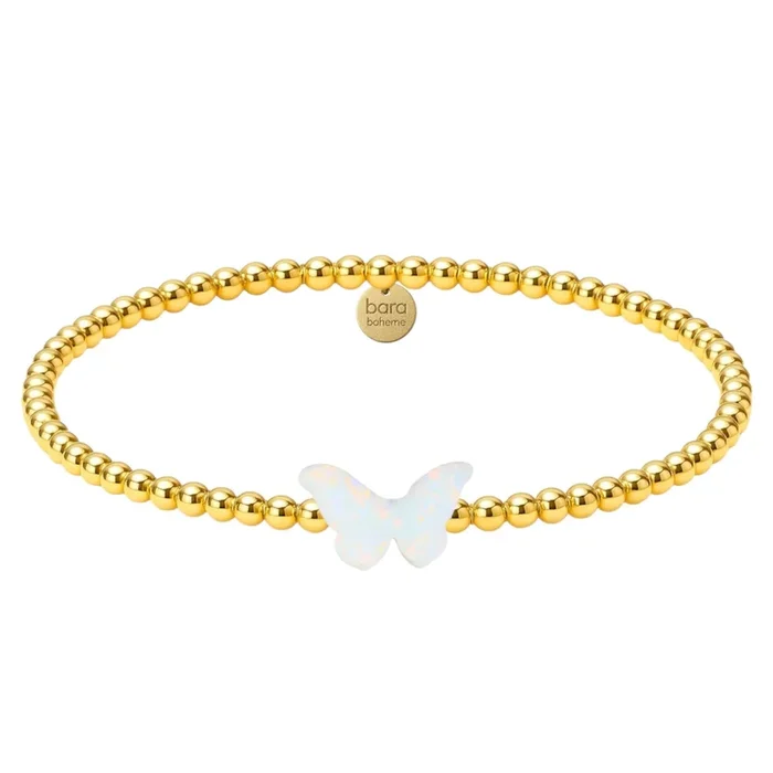 Butterfly | Beaded Opal Bracelet