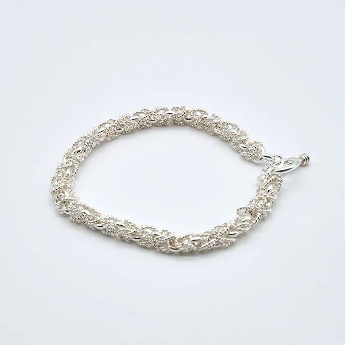 Byzantine Sterling Silver Bracelet