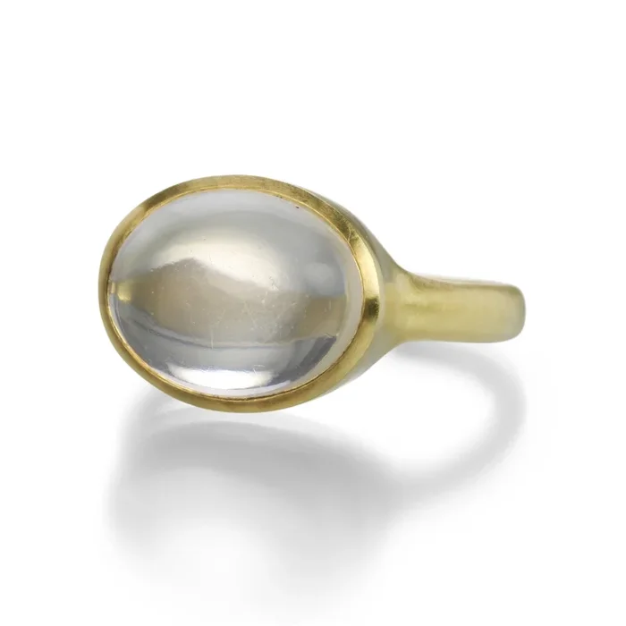 Cabochon Moonstone Ring