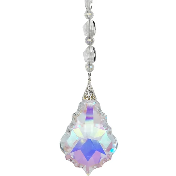 Camelot Crystal Shimmer 20″ Ornament (Sterling Silvertone)