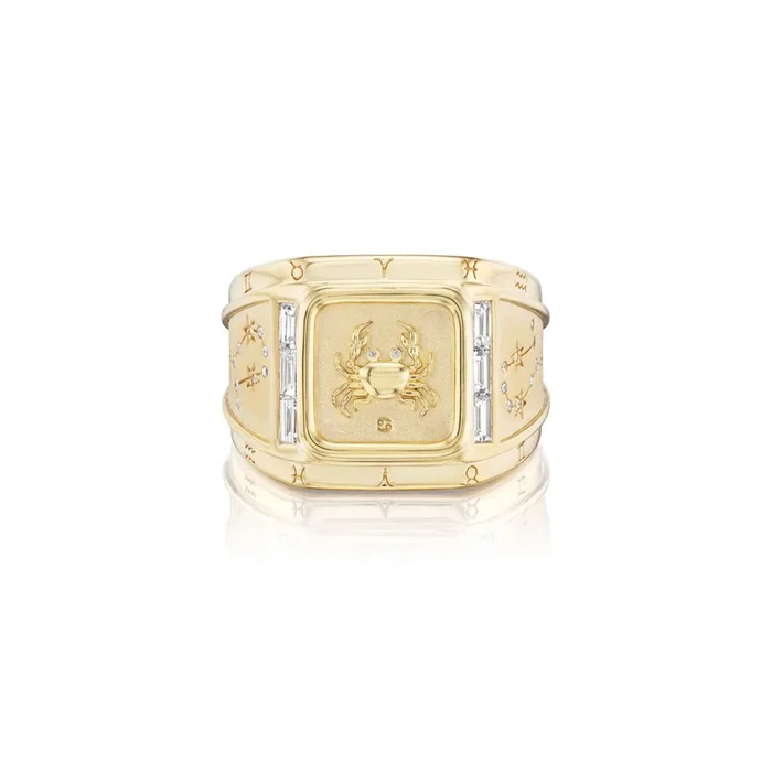 Cancer Zodiac Ring