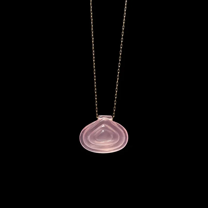 Carved Tapiz Bead Necklace