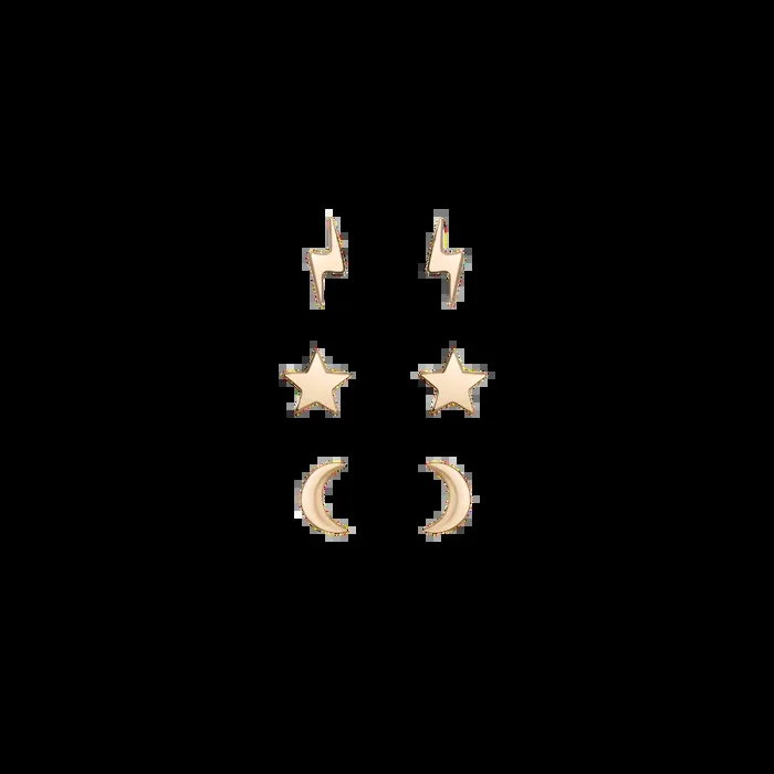 Celestial Stud Earring Set