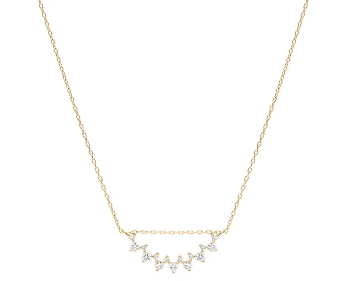 Celine Staggered Diamond Pendant