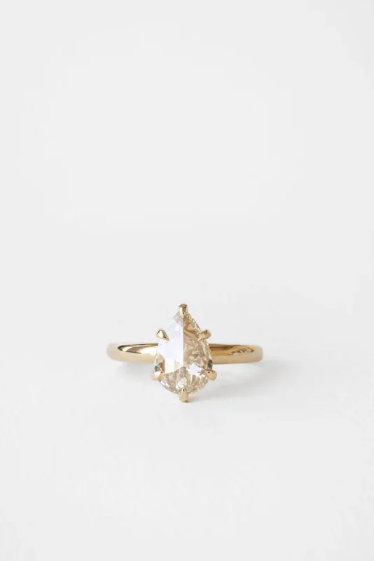 Champagne Rose Cut Pear