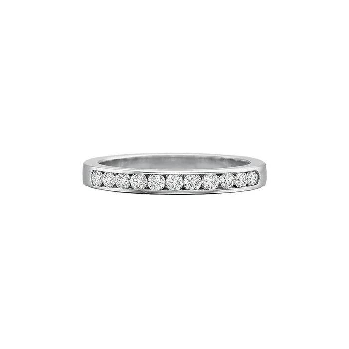 Channel Set Diamond Band