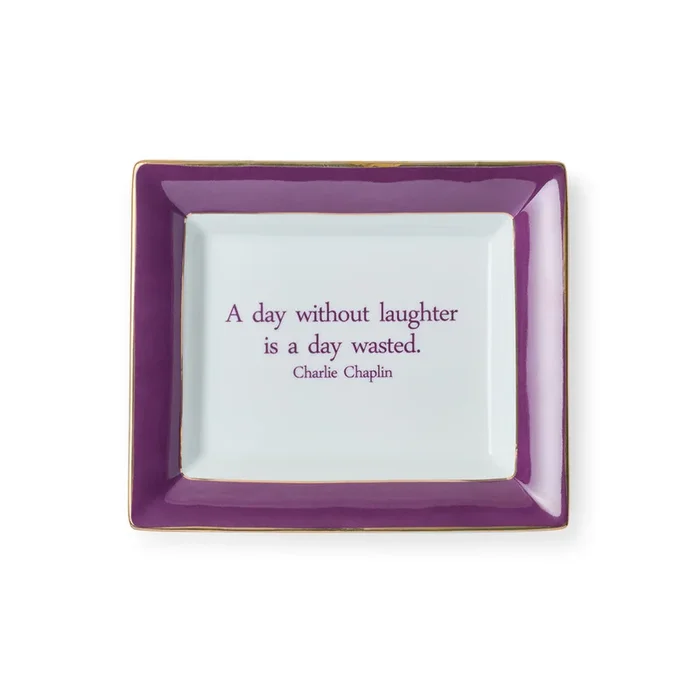Charlie Chaplin Repartee Tray