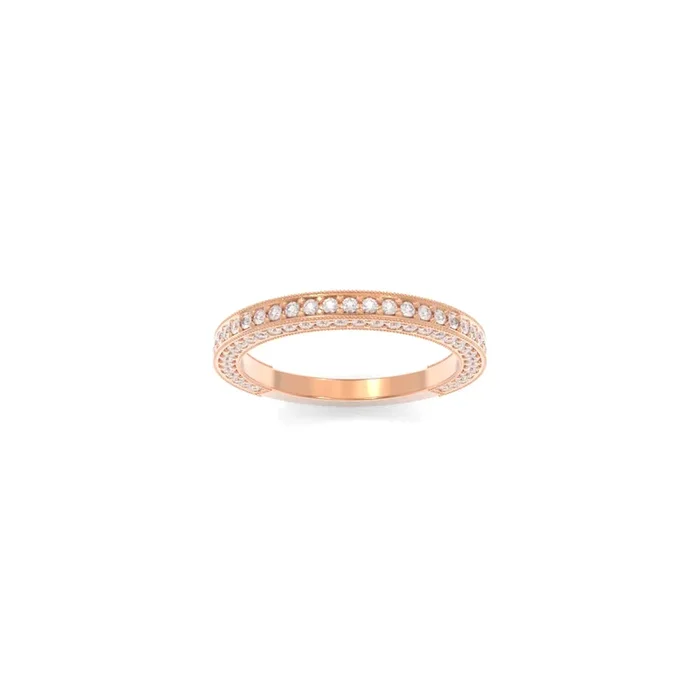 Charlotte Band – 18K Rose Gold