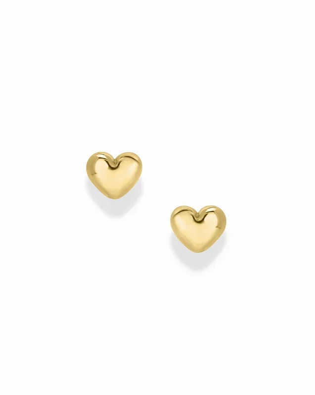 Charlotte Heart Studs
