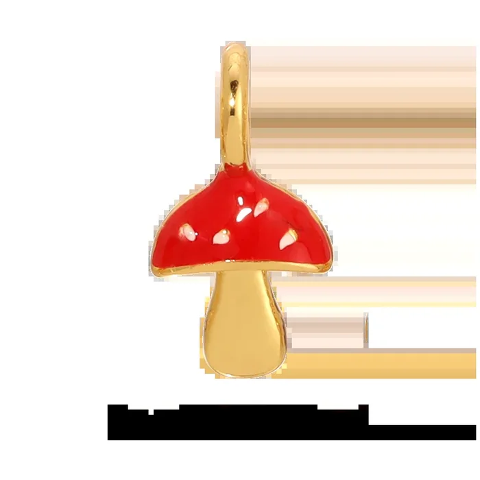 Charm Garden – Mushroom Charm – Gold