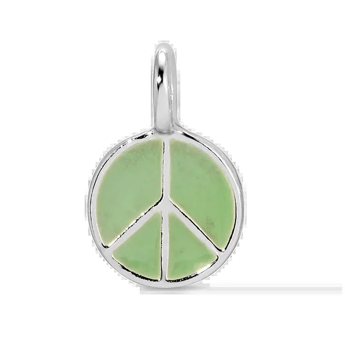 Charm Garden – Silver – Peace Charm
