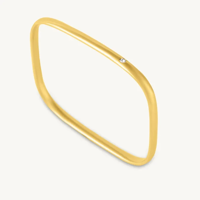 Chic Geometric Frame Bracelet