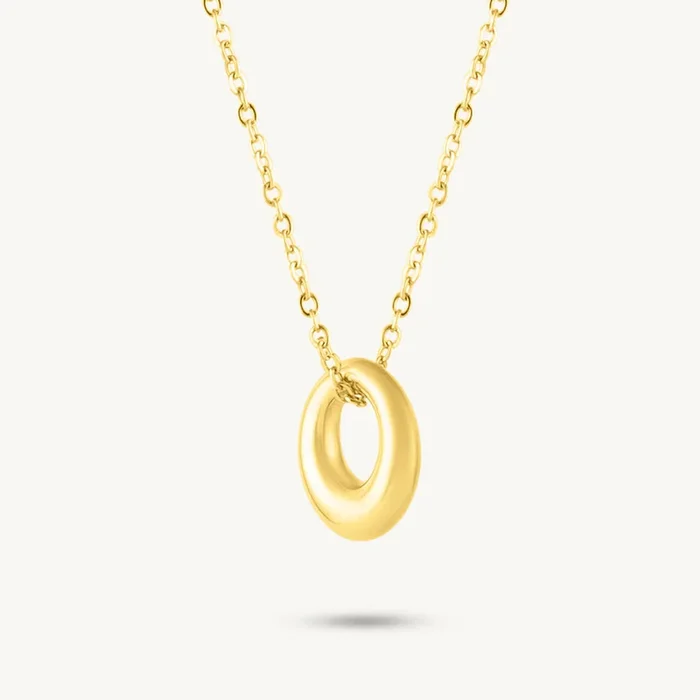 Chic Ring Pendant Necklace
