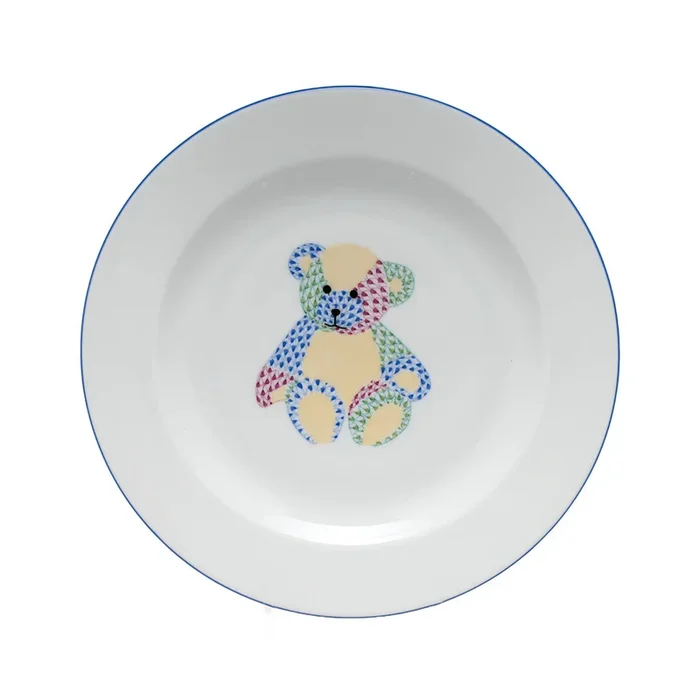 Child’s Plate, Teddy Bear