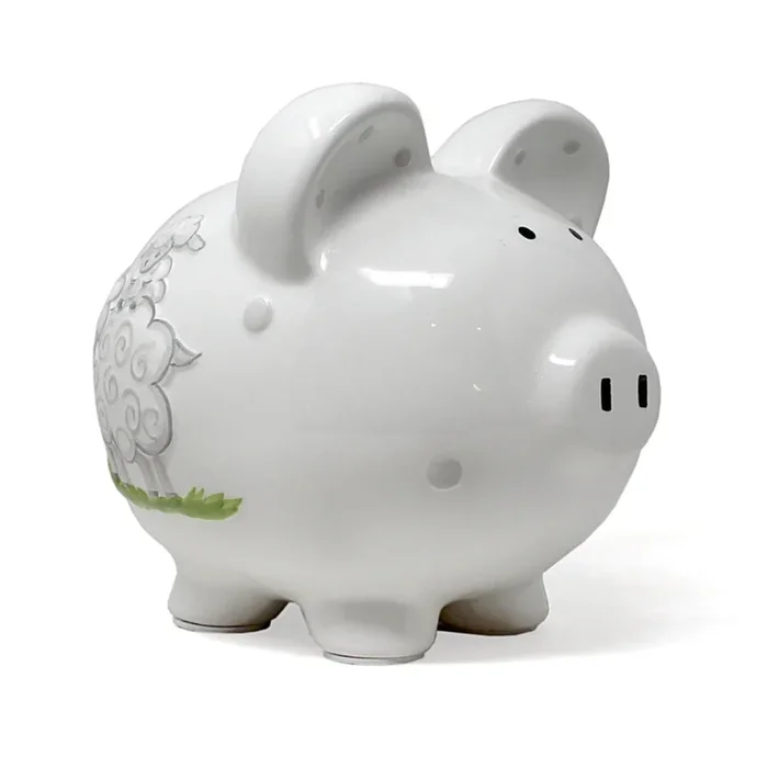Child to Cherish Lambs N Ivy Piggy Bank
