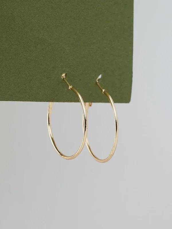 Circular 3 Hoop Singles Earring