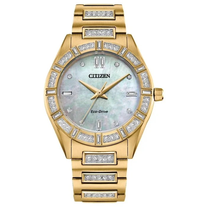 Citizen Eco-Drive Silhouette Crystal Women’s Watch