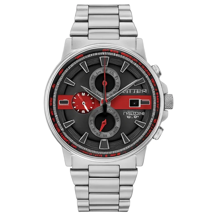 Citizen® Thin Red Line Chronograph Men’s Watch