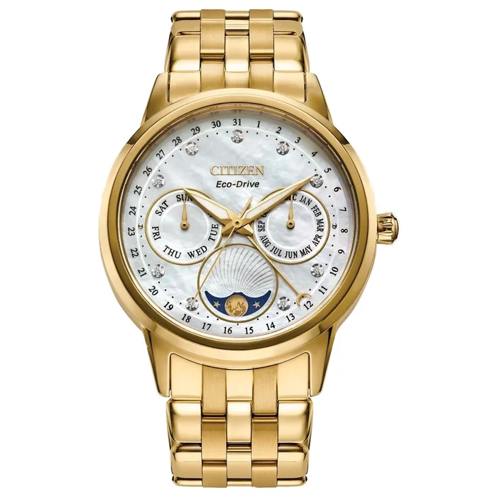 Citizen® Women’s Diamond Moon Phase Watch
