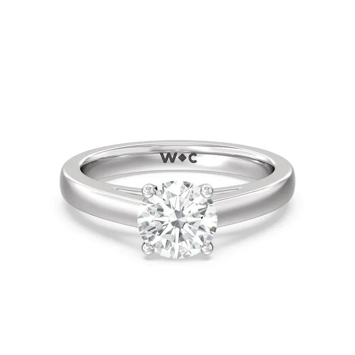 Classic Cathedral Solitaire Engagement Ring