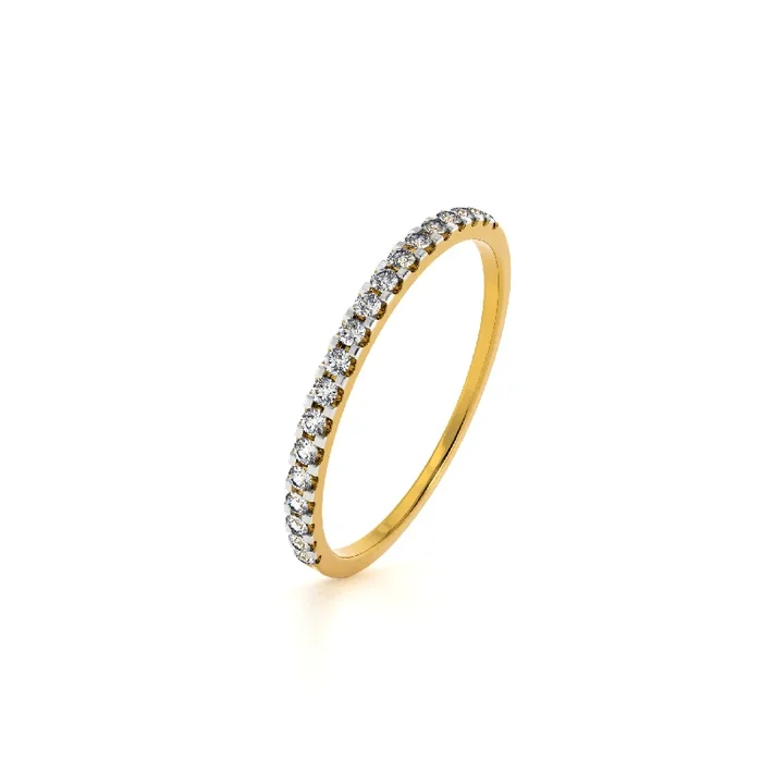 Classic Eternia 9KT Gold Lab Grown Diamond Ring