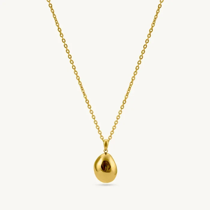 Classic Gold Bell Pendant Necklace